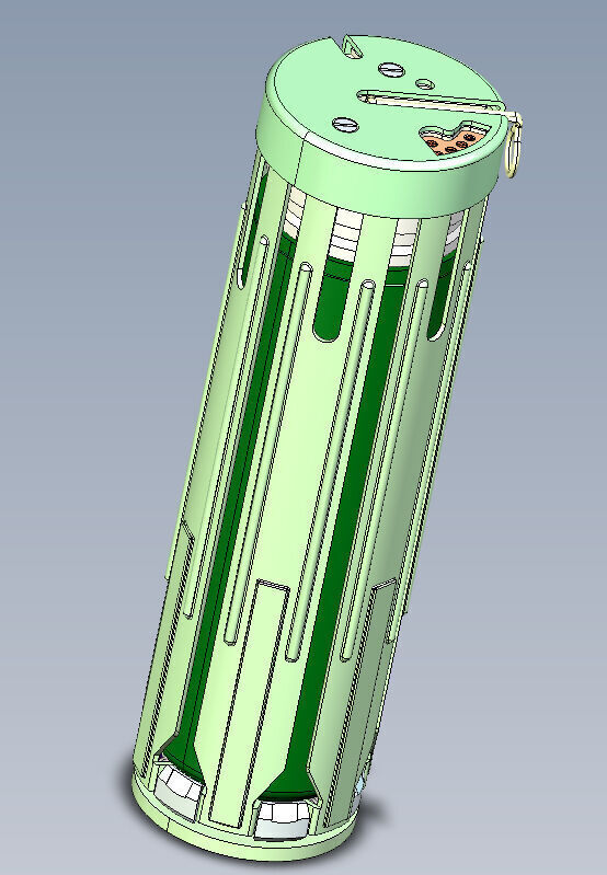 POM 3 Russian fragmentation landmine 3Dprinable moulage 3D model_5