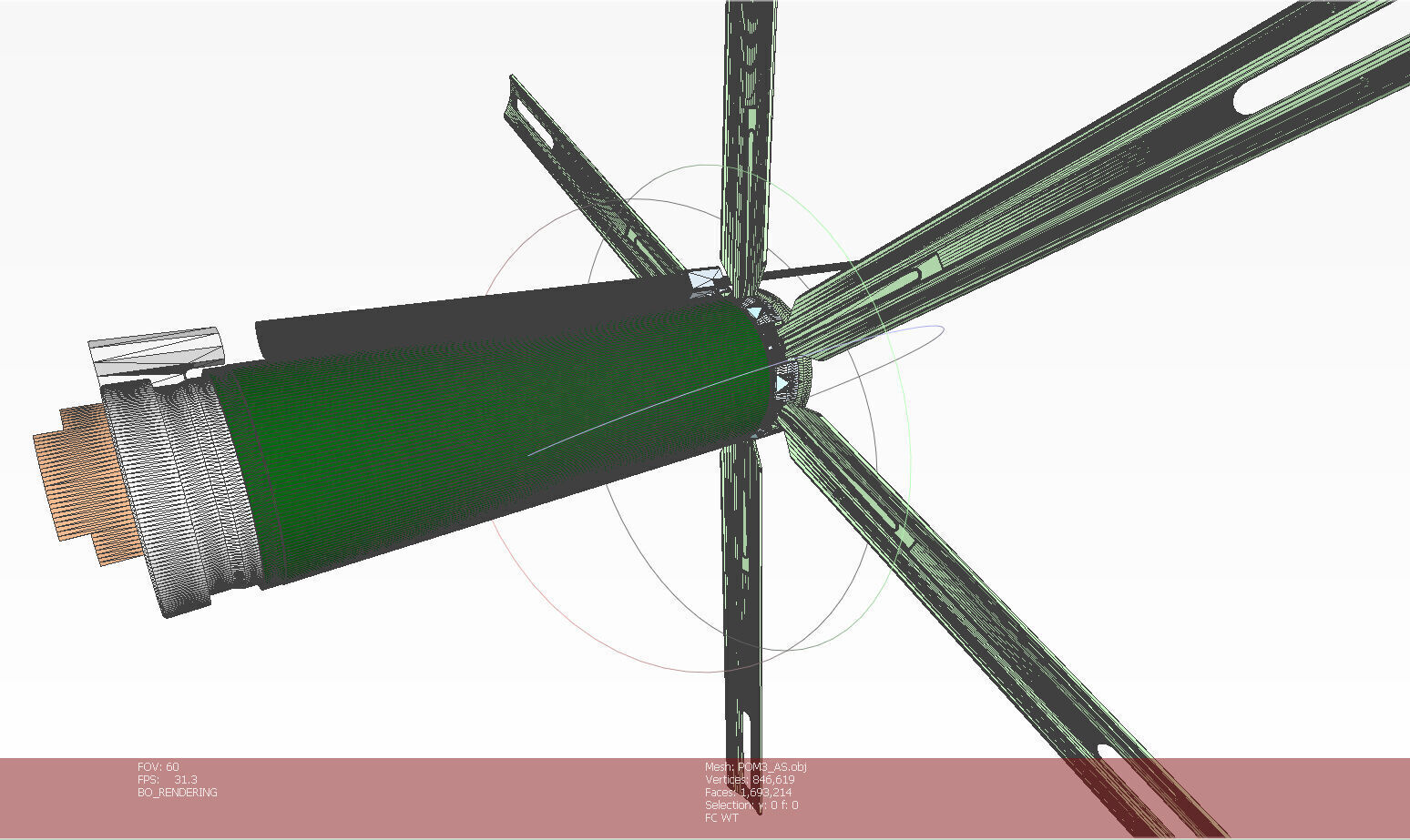 POM 3 Russian fragmentation landmine 3Dprinable moulage 3D model_16