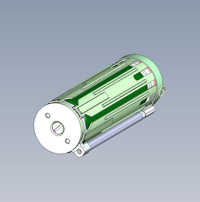 POM 3 Russian fragmentation landmine 3Dprinable moulage 3D model_6