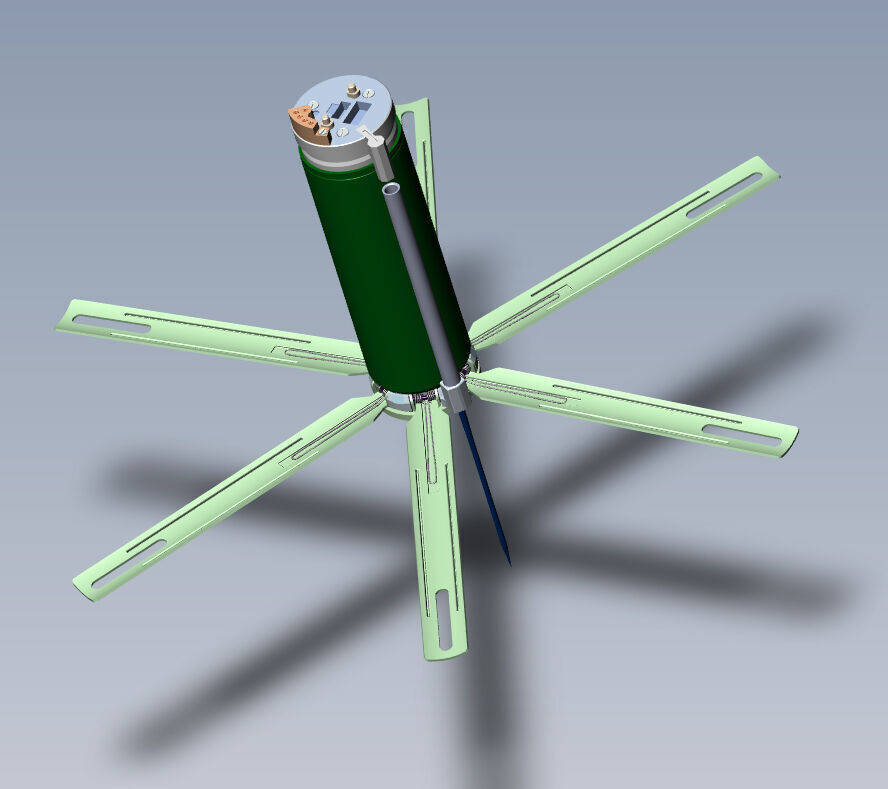 POM 3 Russian fragmentation landmine 3Dprinable moulage 3D model_8