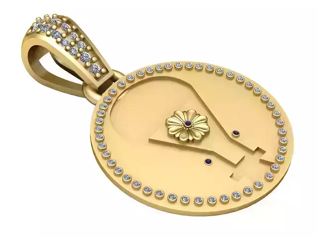 ELECTRIC BULB PENDANT 3D PRINTABLE MODEL 