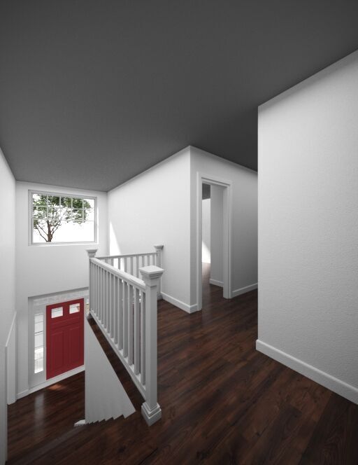 Set of 3 American Style Houses Architectural 3D Models 3D model_24