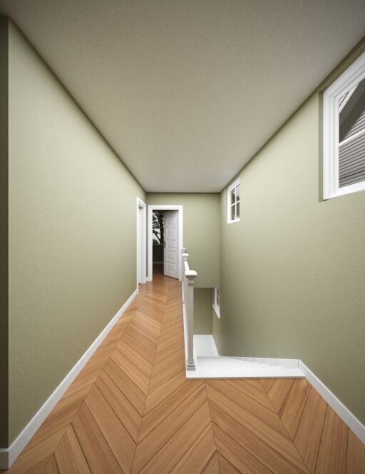 Set of 3 American Style Houses Architectural 3D Models 3D model_20