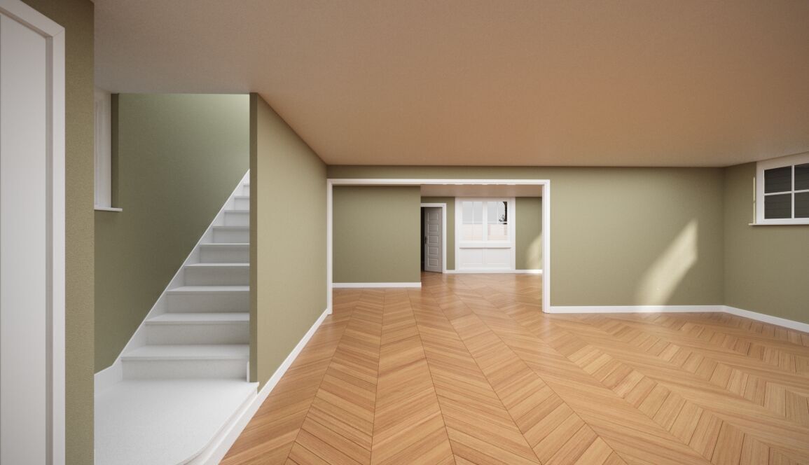 Set of 3 American Style Houses Architectural 3D Models 3D model_19