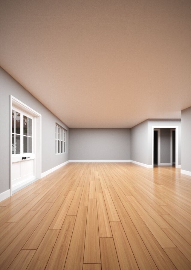 Set of 3 American Style Houses Architectural 3D Models 3D model_16