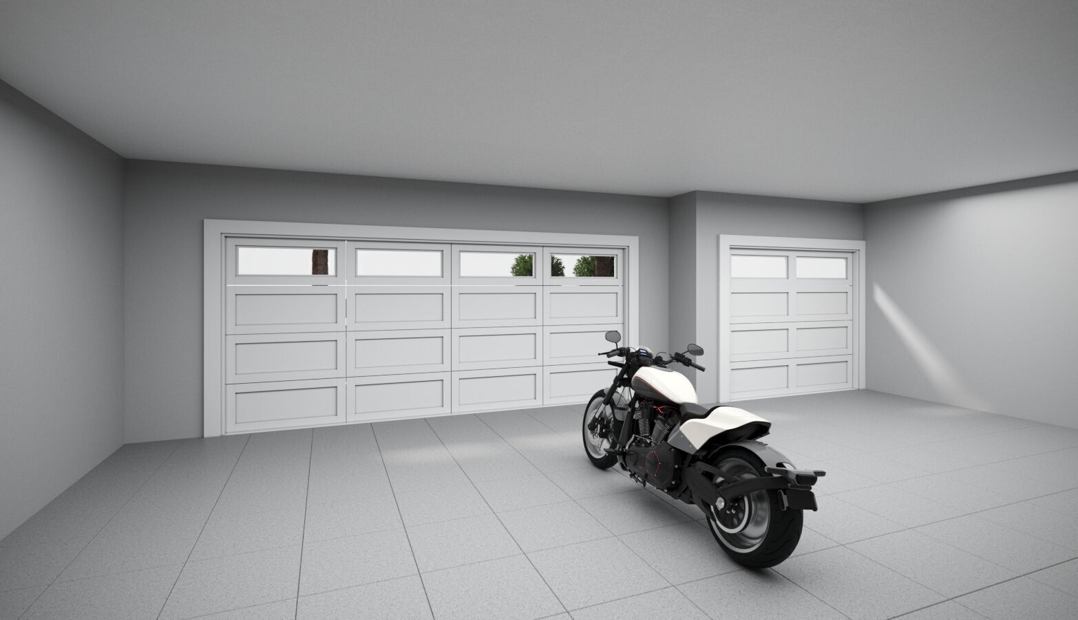 Set of 3 American Style Houses Architectural 3D Models 3D model_17