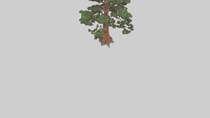 California Redwood tree model 3D model 7
