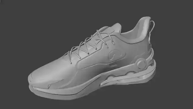 Nike Shoes Adi Shoes Sneakers 3D model