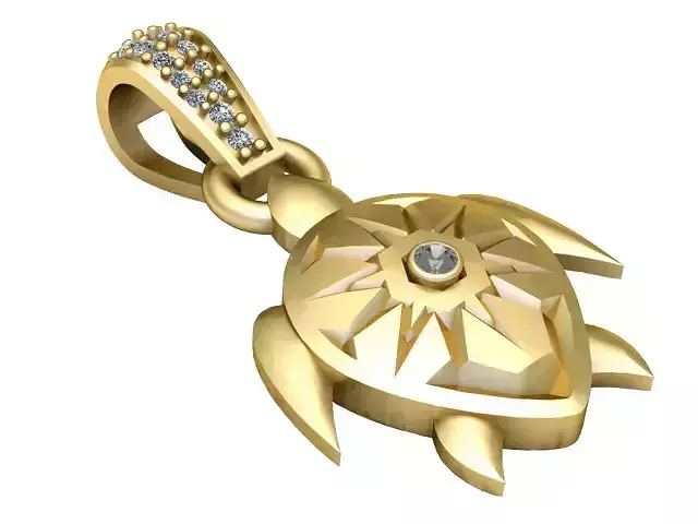 TUTTLE INSECT PENDANT 3D PRINTABLE MODEL  3D print model