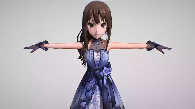 Rin Shibuya - Eternal Bloom - The Idolmaster Cinderella Girls