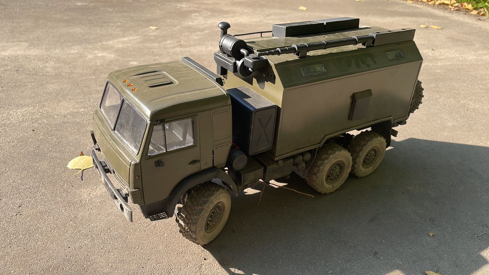 KAMAZ 5350 WPL  B36 Printable truck 3D print model_12