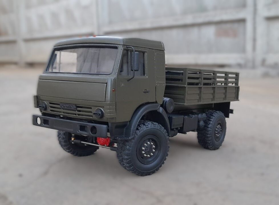 KAMAZ 5350 WPL  B36 Printable truck 3D print model_1