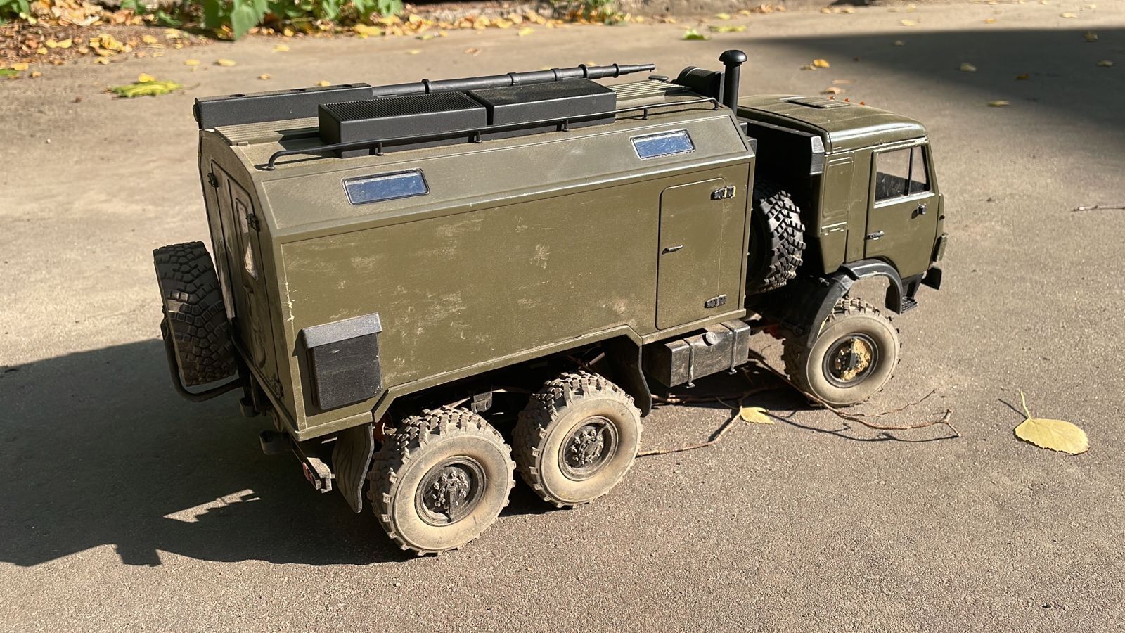 KAMAZ 5350 WPL  B36 Printable truck 3D print model_13