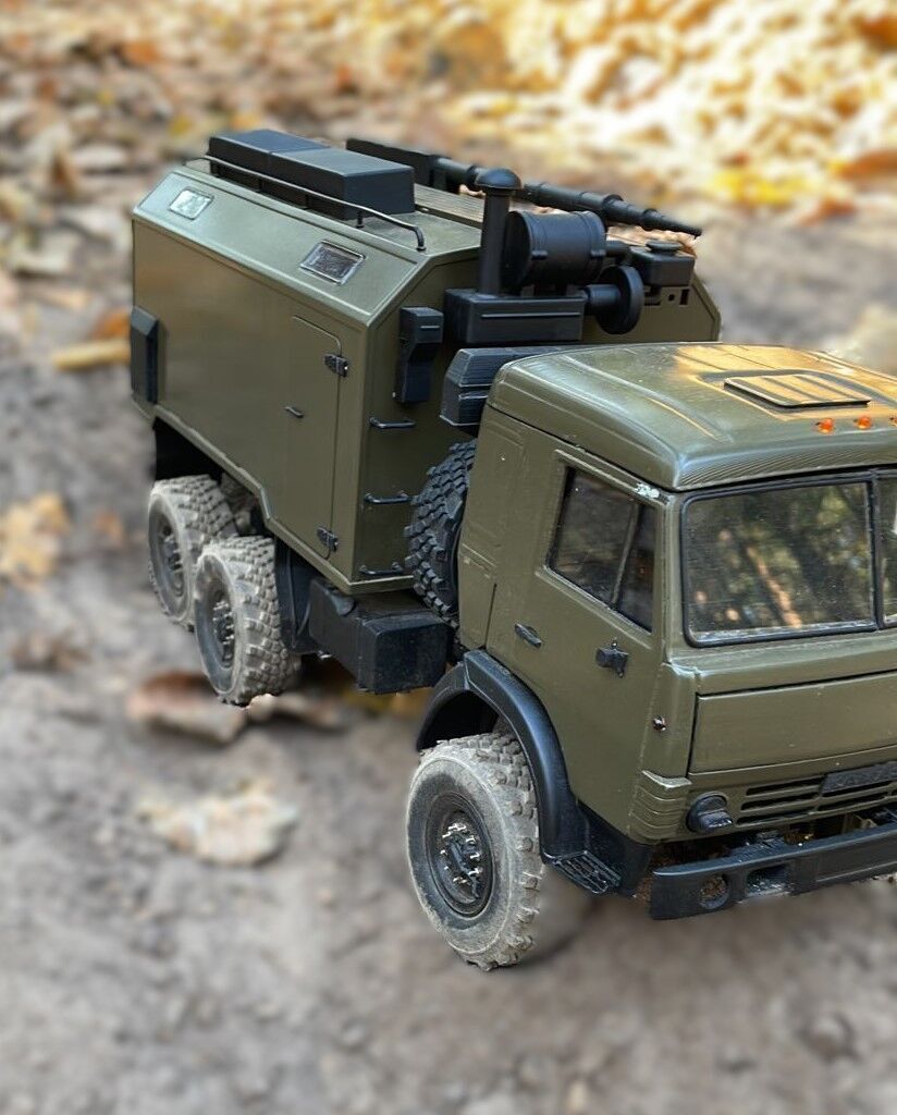 KAMAZ 5350 WPL  B36 Printable truck 3D print model_8