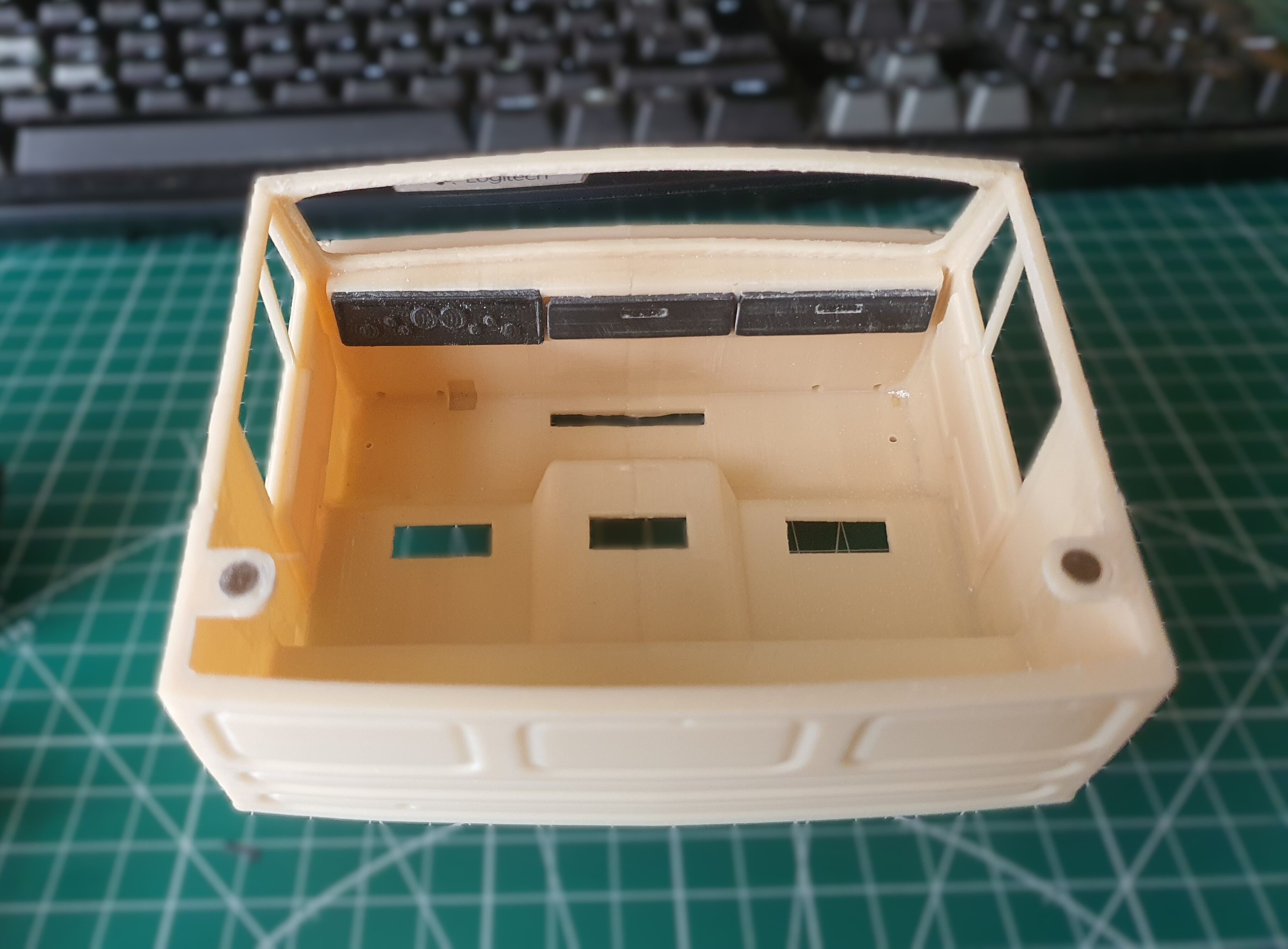 KAMAZ 5350 WPL  B36 Printable truck 3D print model_2