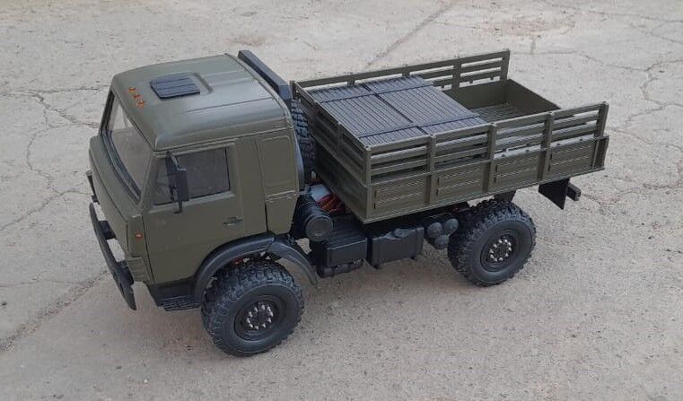 KAMAZ 5350 WPL  B36 Printable truck 3D print model_14