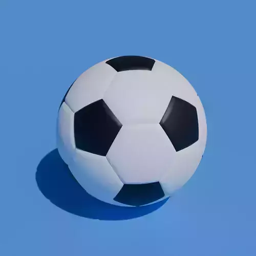 Realistic 3D Soccer Ball