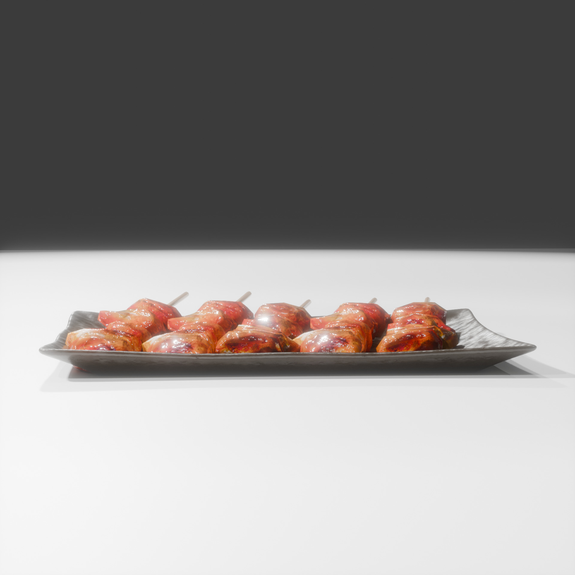 Yakitori Free Free low-poly 3D model_5