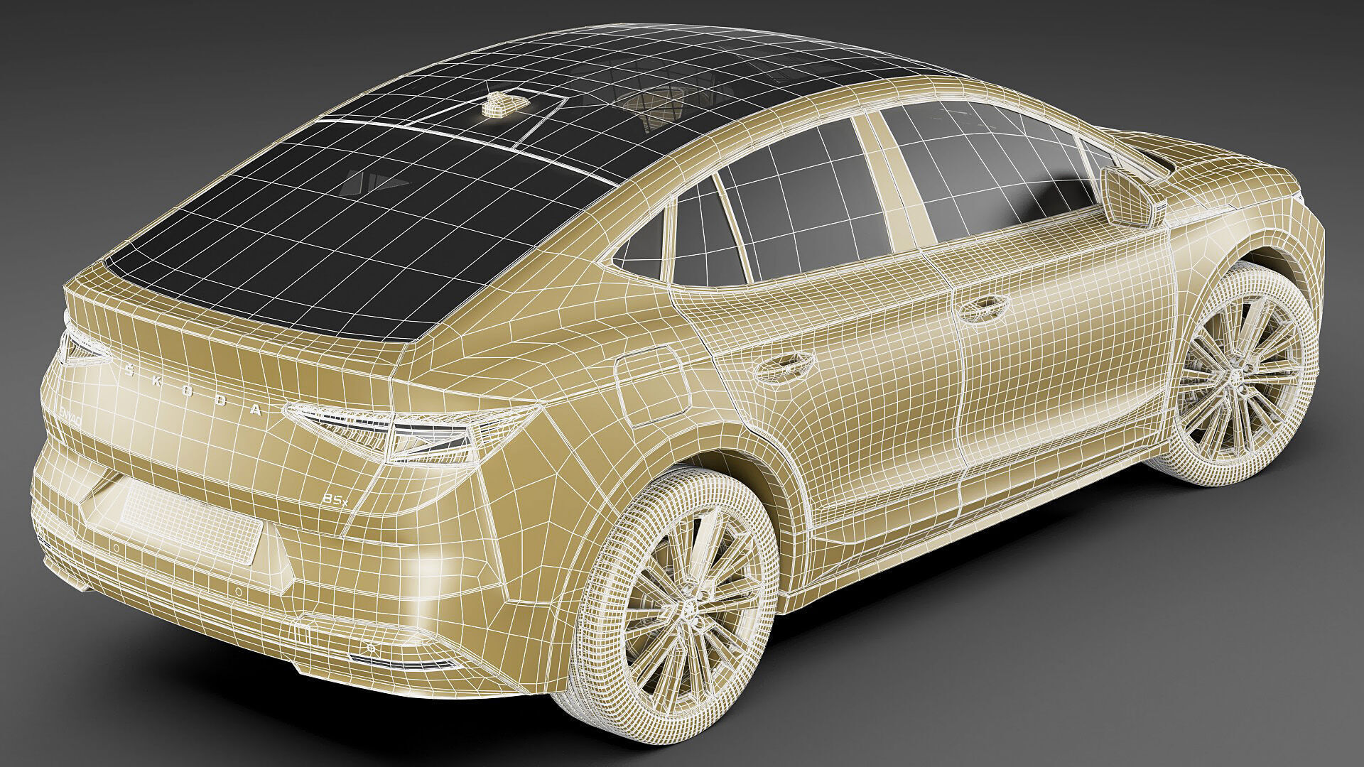 Skoda Enyaq Coupe 2025 3D model_26