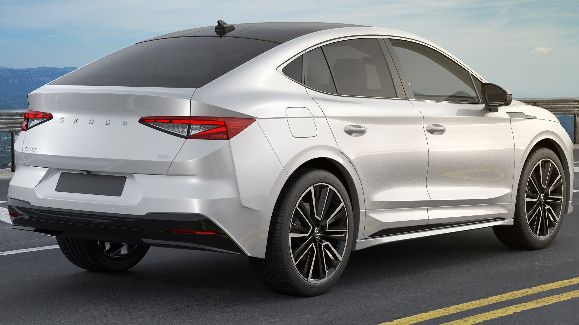 Skoda Enyaq Coupe 2025 3D model_4