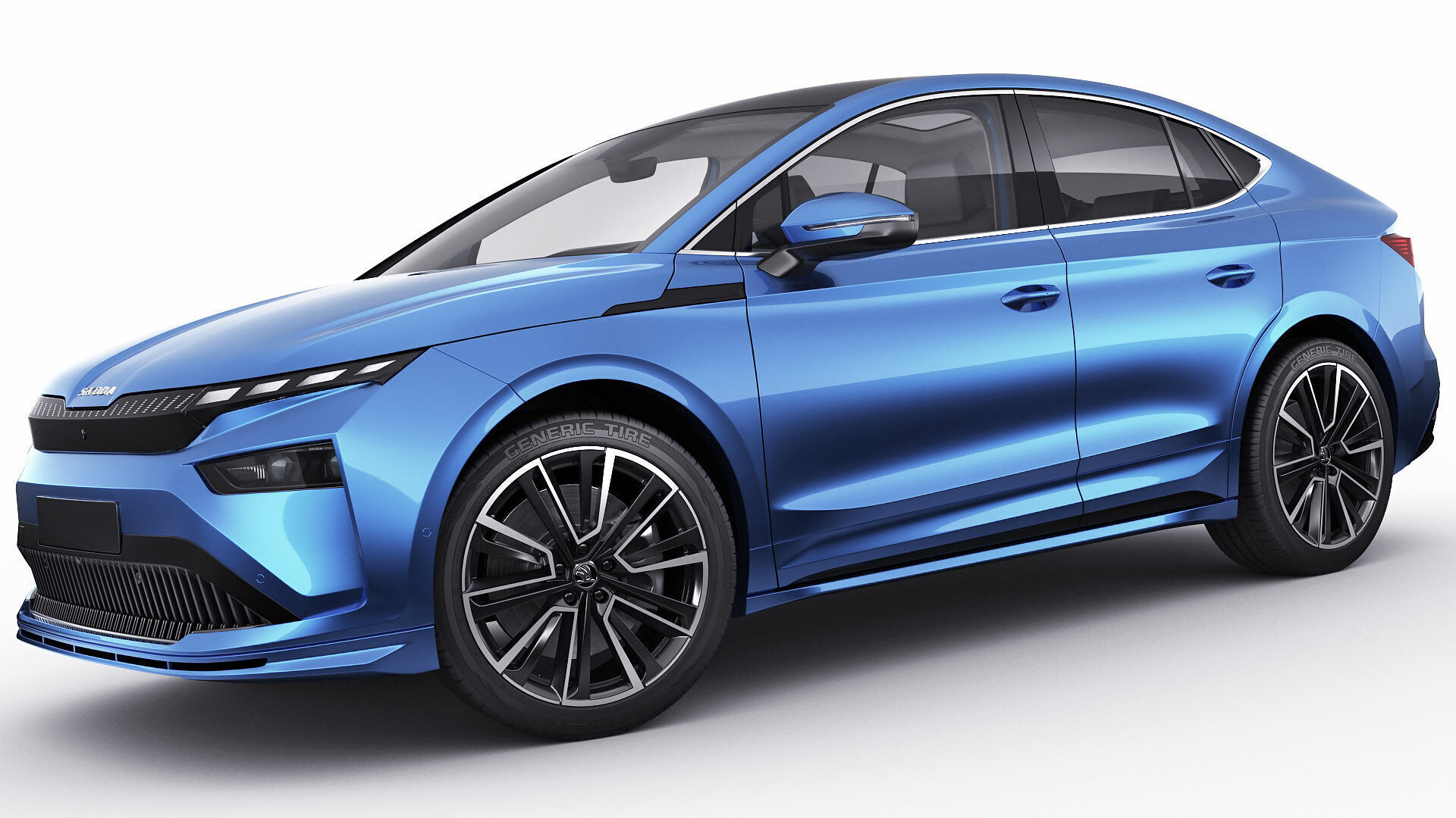 Skoda Enyaq Coupe 2025 3D model_12