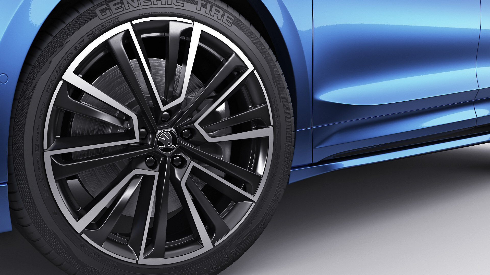 Skoda Enyaq Coupe 2025 3D model_14