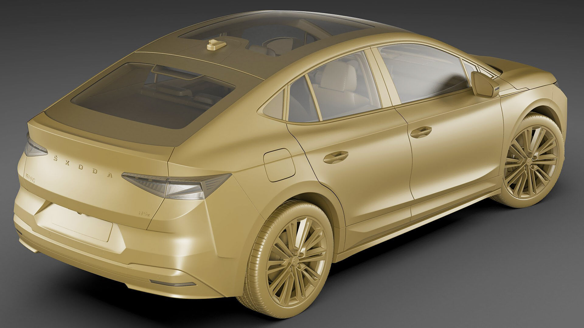 Skoda Enyaq Coupe 2025 3D model_21