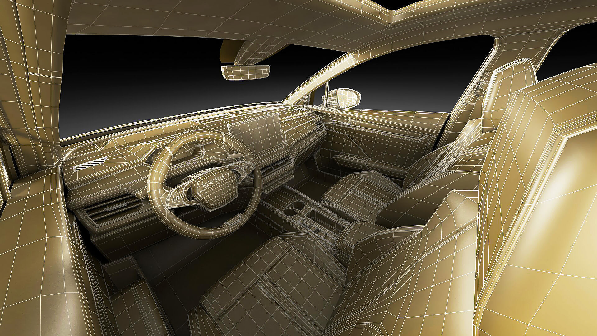 Skoda Enyaq Coupe 2025 3D model_27