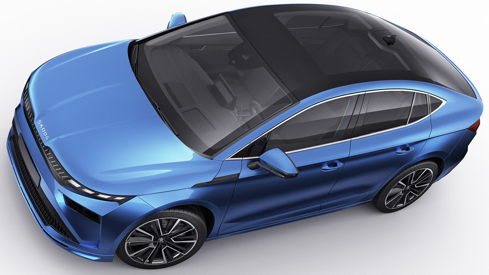 Skoda Enyaq Coupe 2025 3D model_10