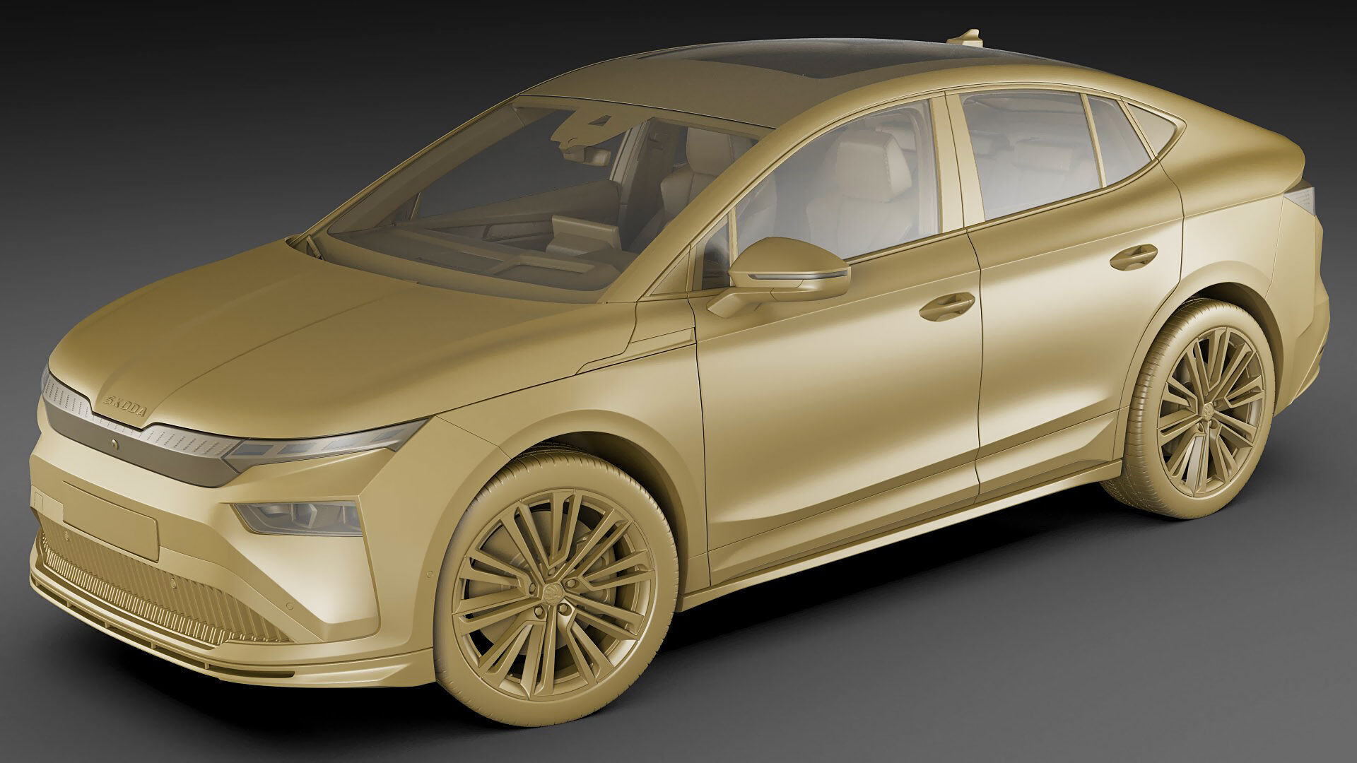 Skoda Enyaq Coupe 2025 3D model_20