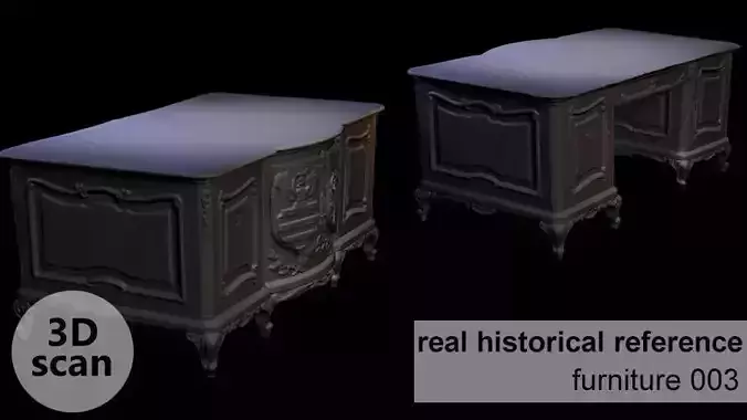 Furniture 003 - historical desk