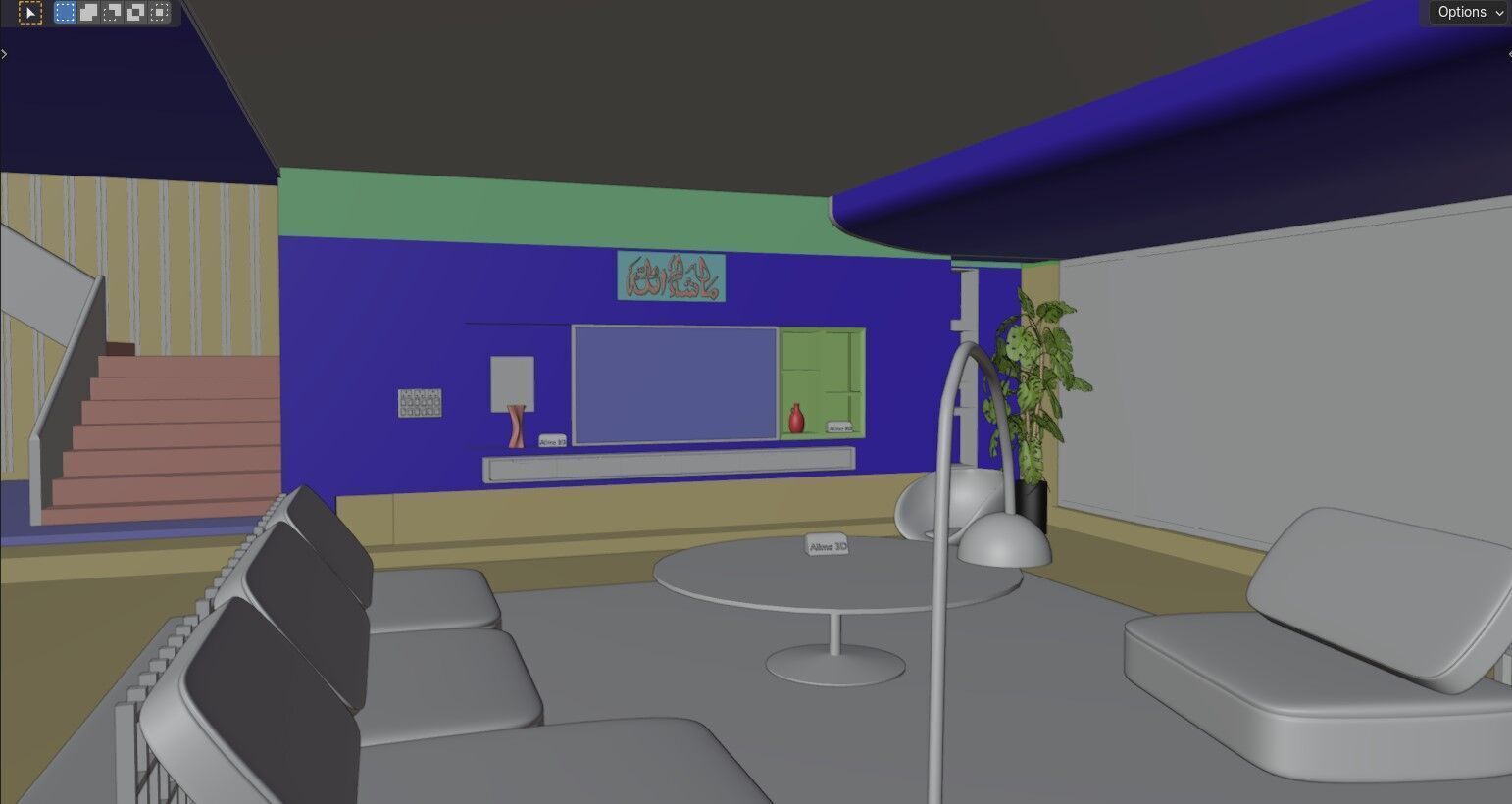 High-Quality Luxury House 3D Model  Modern Architectural Design 3D model_5