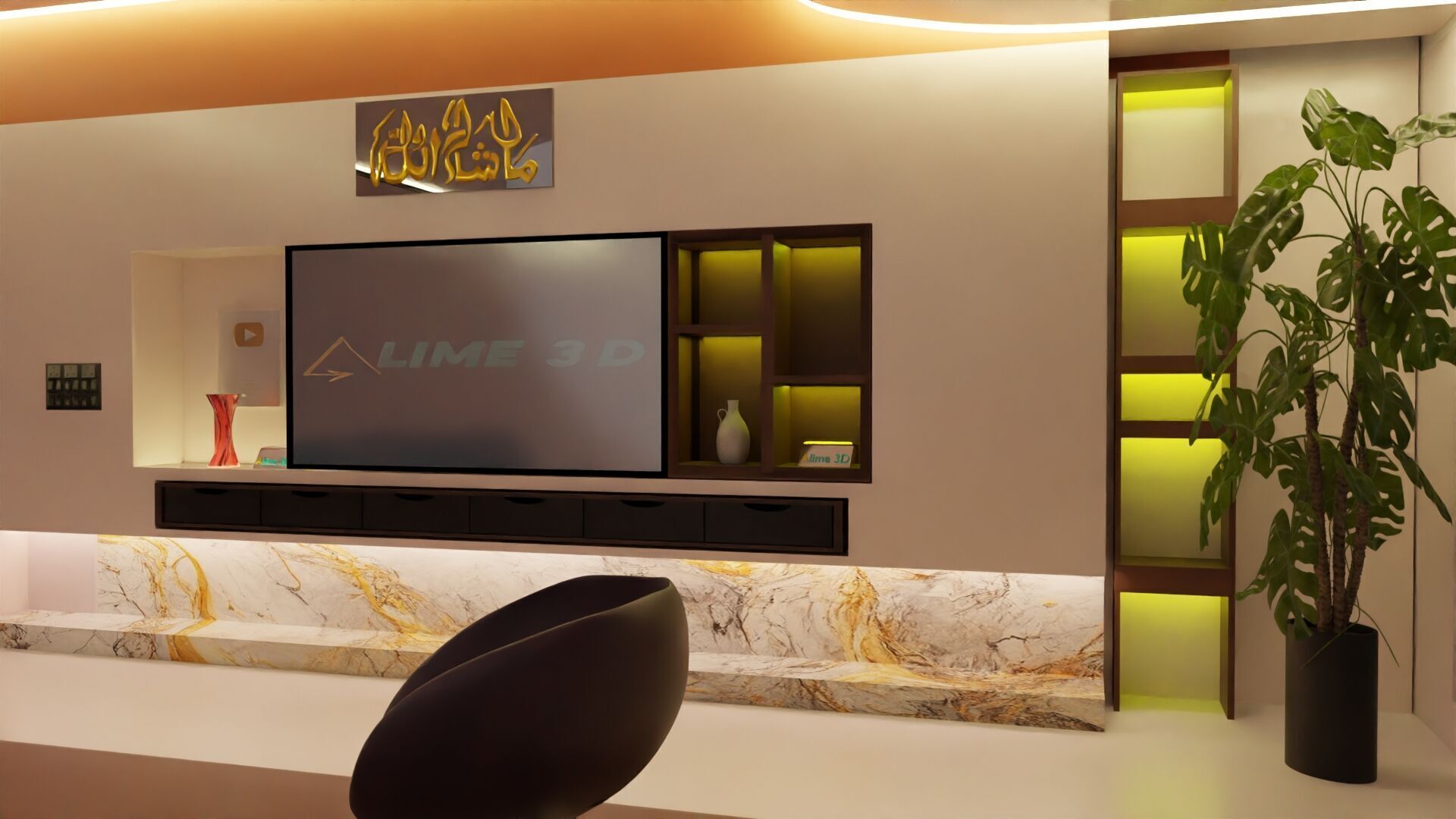 High-Quality Luxury House 3D Model  Modern Architectural Design 3D model_2