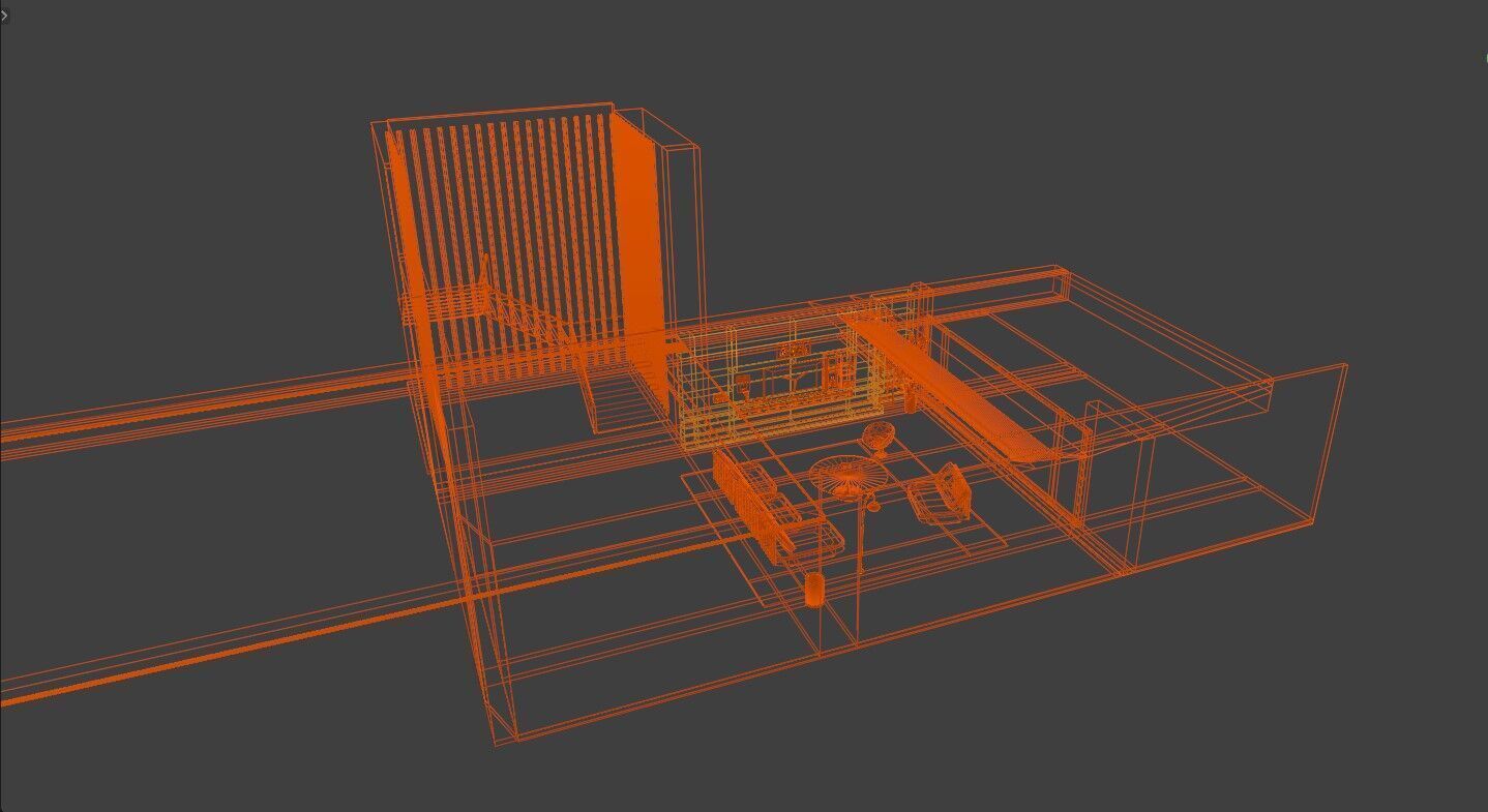 High-Quality Luxury House 3D Model  Modern Architectural Design 3D model_6