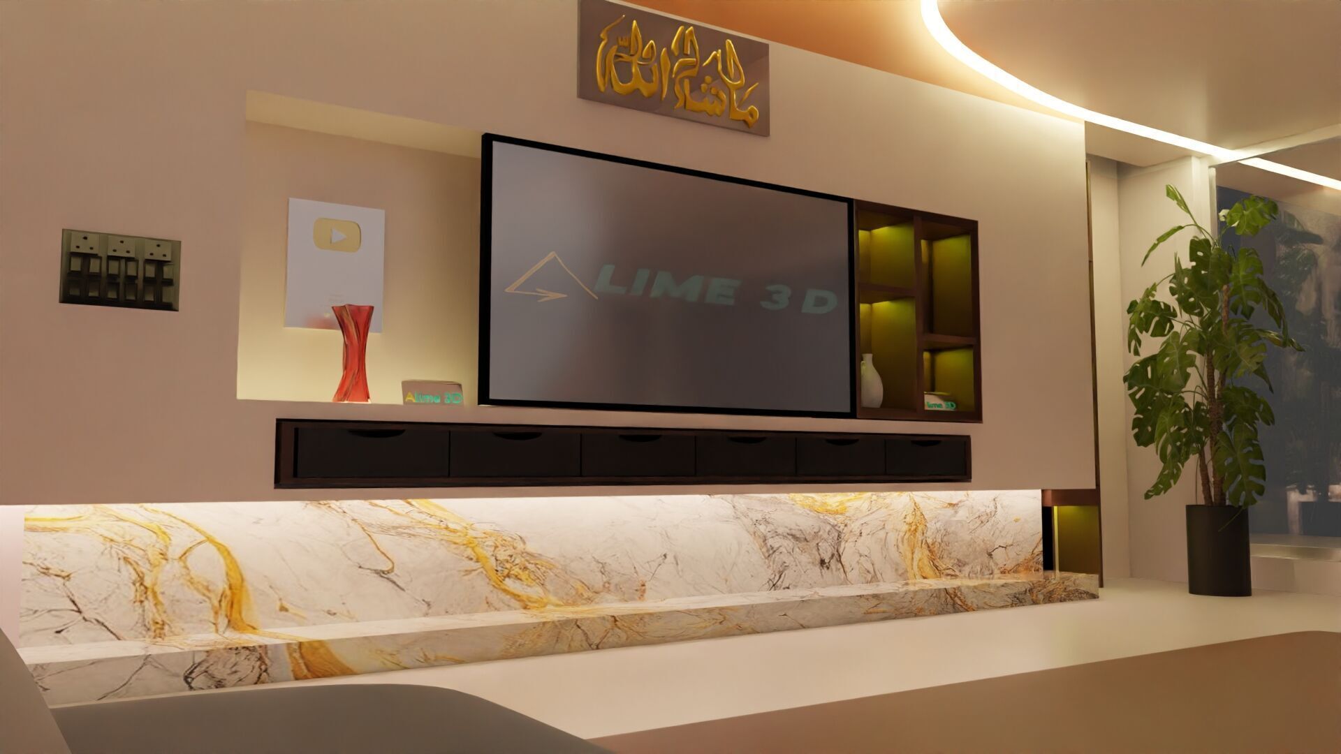 High-Quality Luxury House 3D Model  Modern Architectural Design 3D model_1