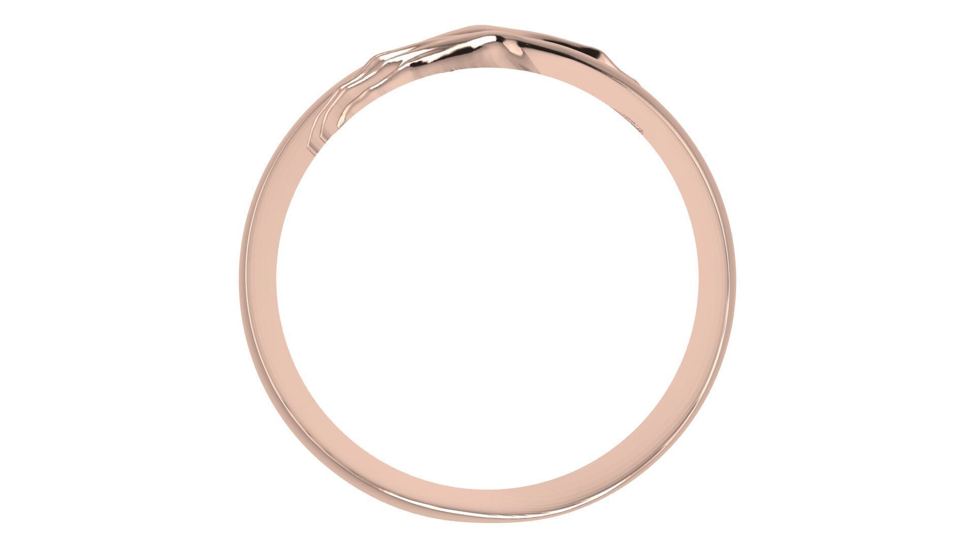 Resizeable Hug Ring 3D Printable Model 3D print model_4