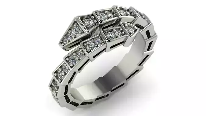 Serpant Ring-Printable Model
