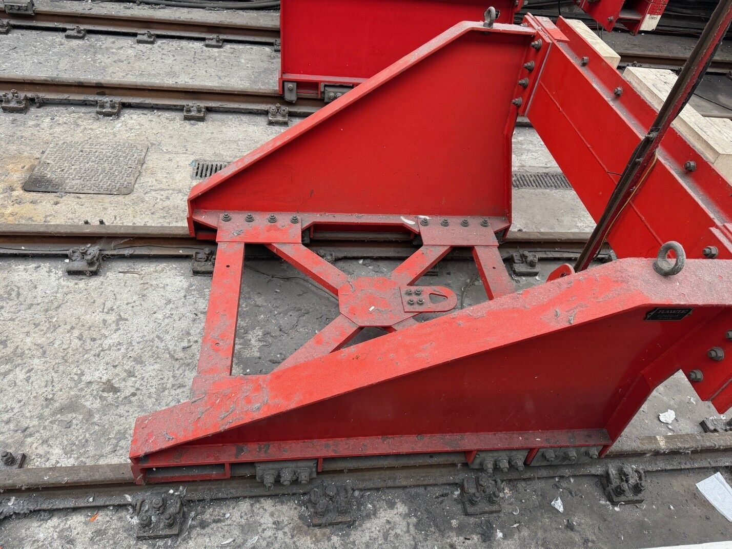 OO Model Railway Modern Friction Buffer Stops V1 3D print model_16