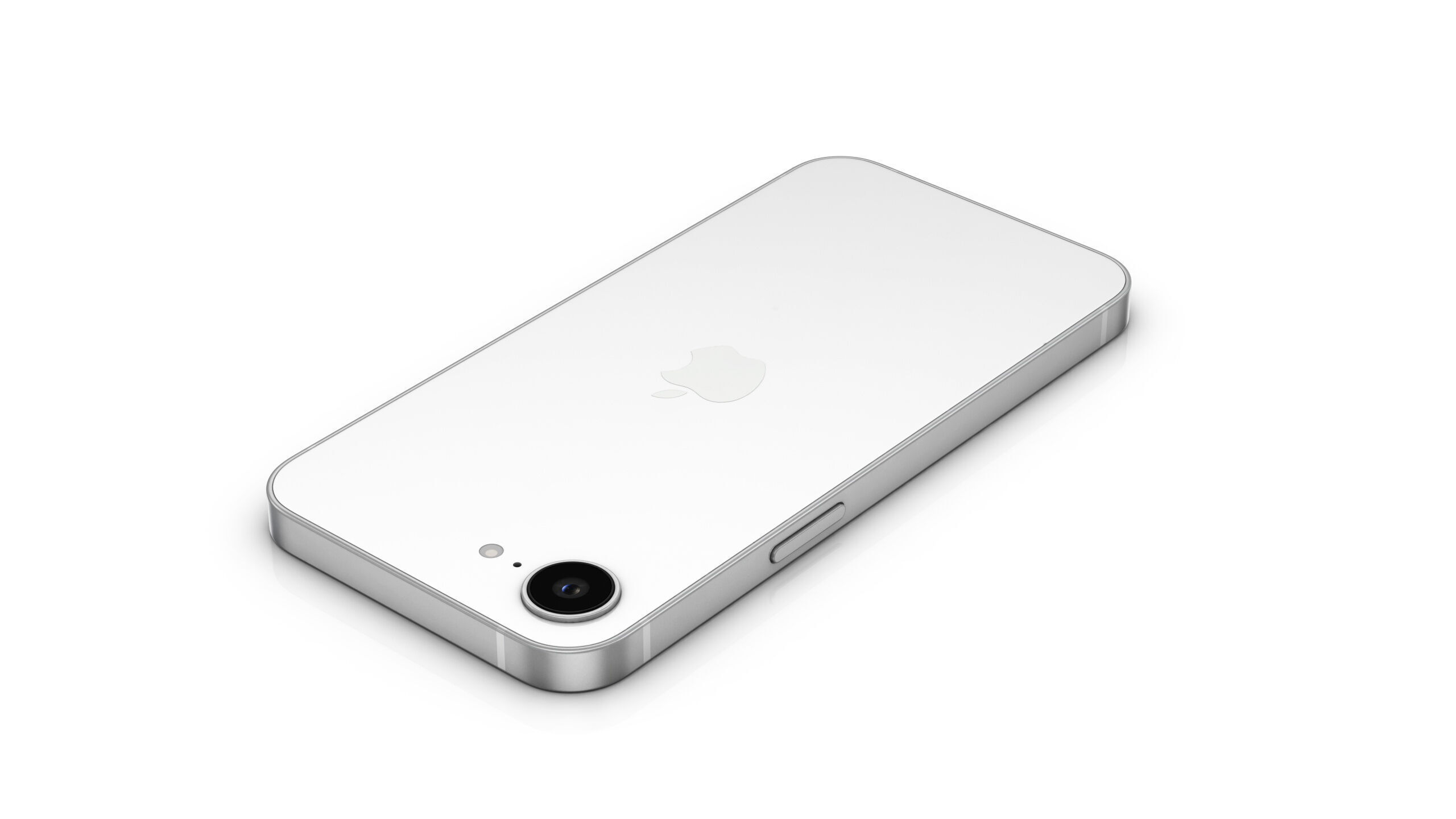 Apple iPhone 16e Low-poly 3D model_7