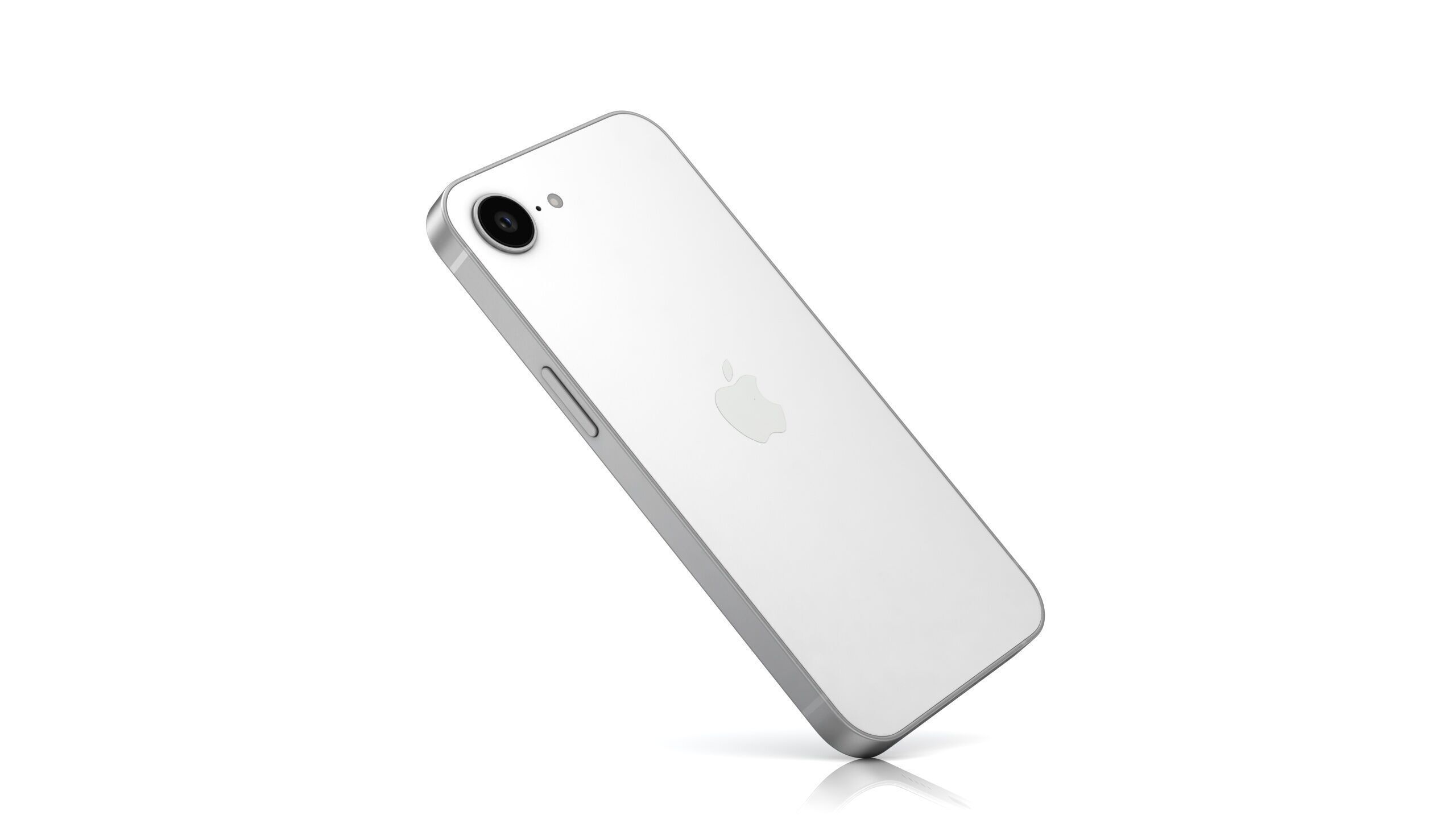 Apple iPhone 16e Low-poly 3D model_6