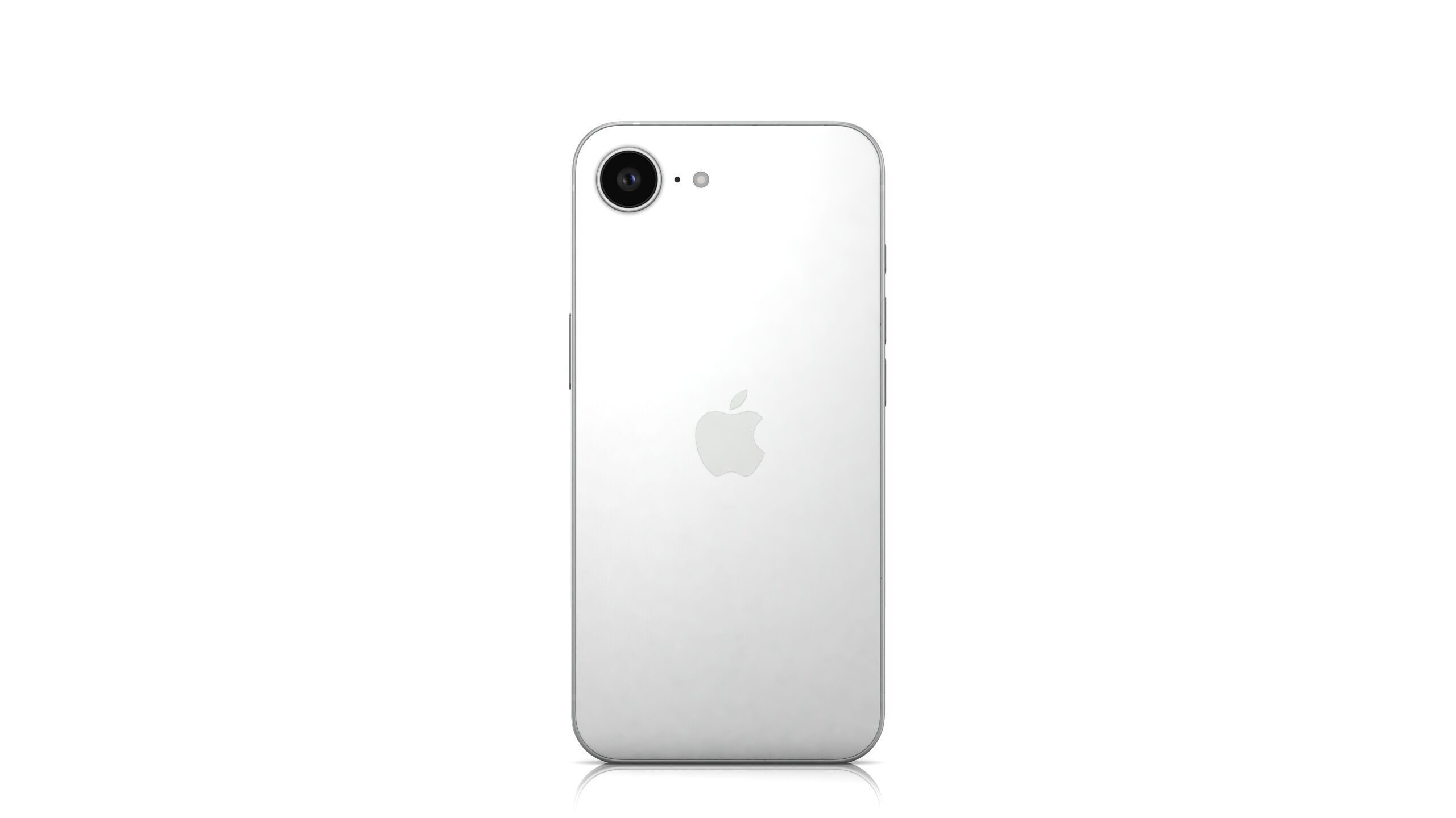 Apple iPhone 16e Low-poly 3D model_2