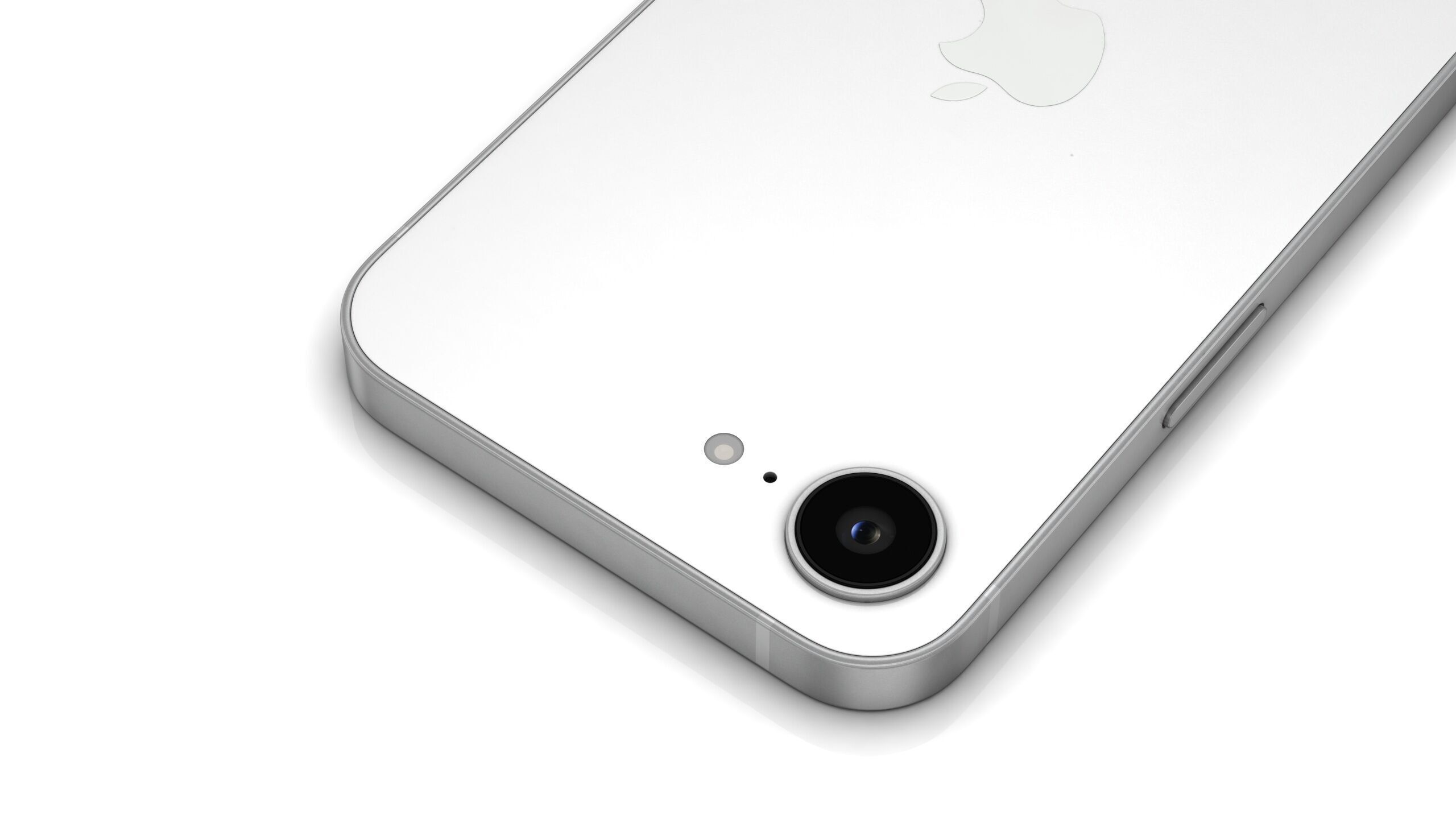 Apple iPhone 16e Low-poly 3D model_11