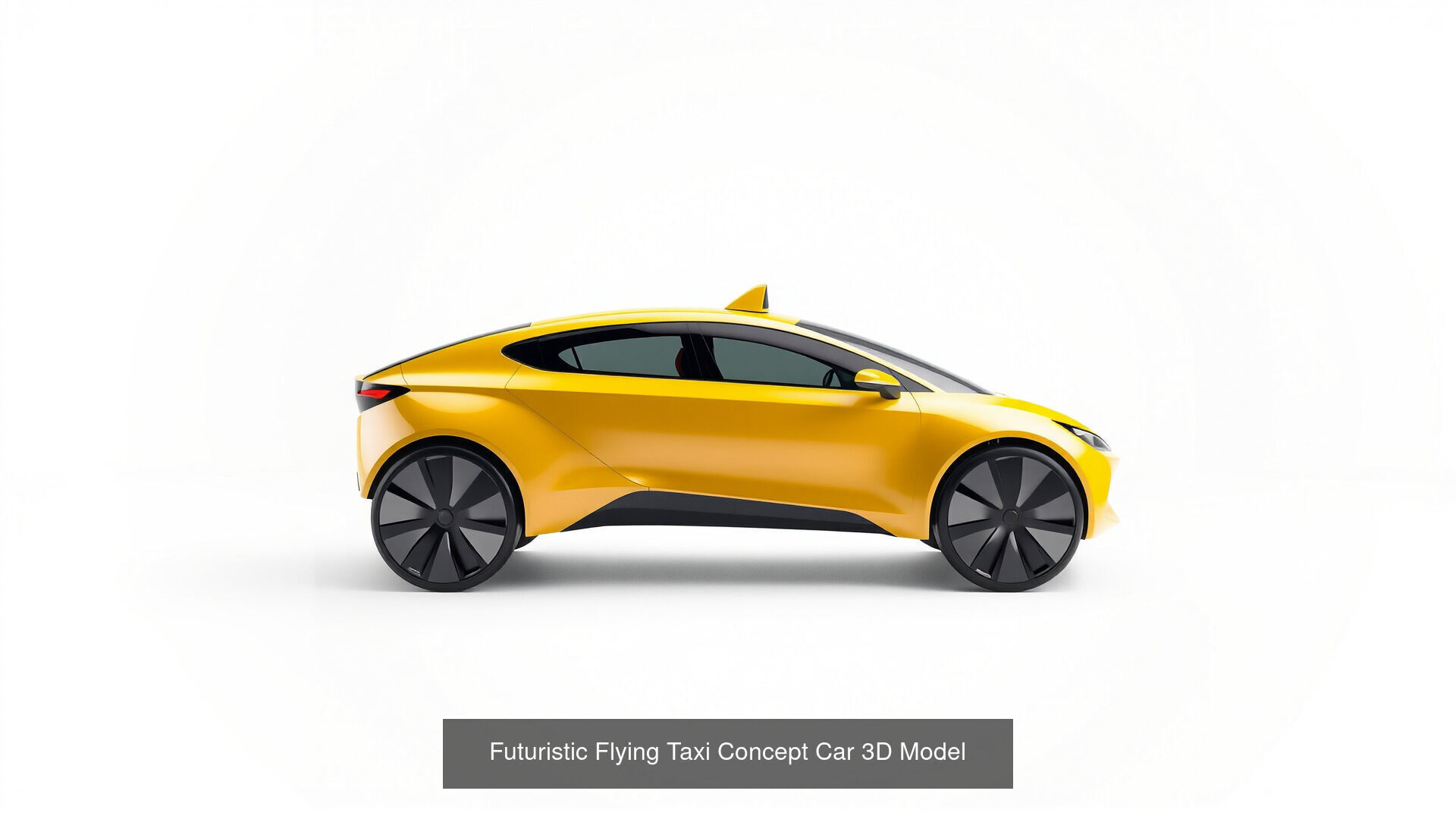Futuristic Taxi Concepts Pack 3D Model Collection_13