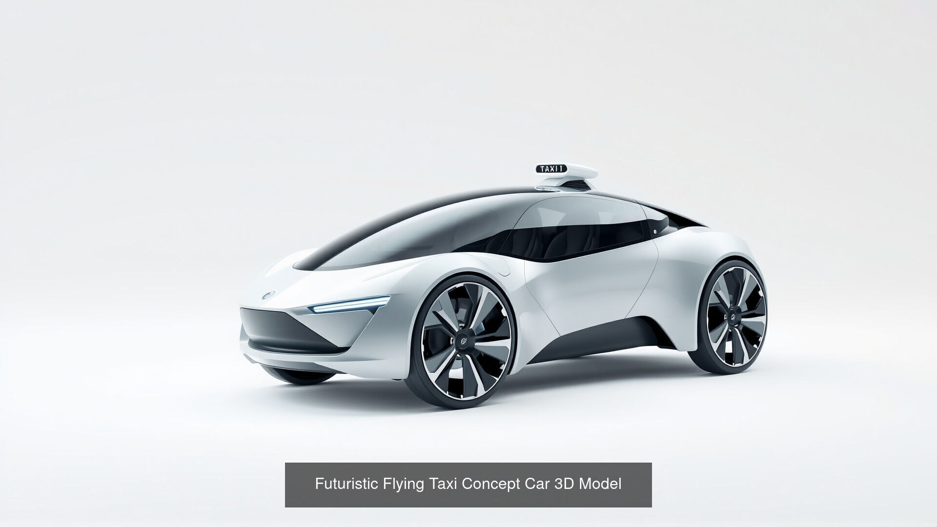 Futuristic Taxi Concepts Pack 3D Model Collection_2