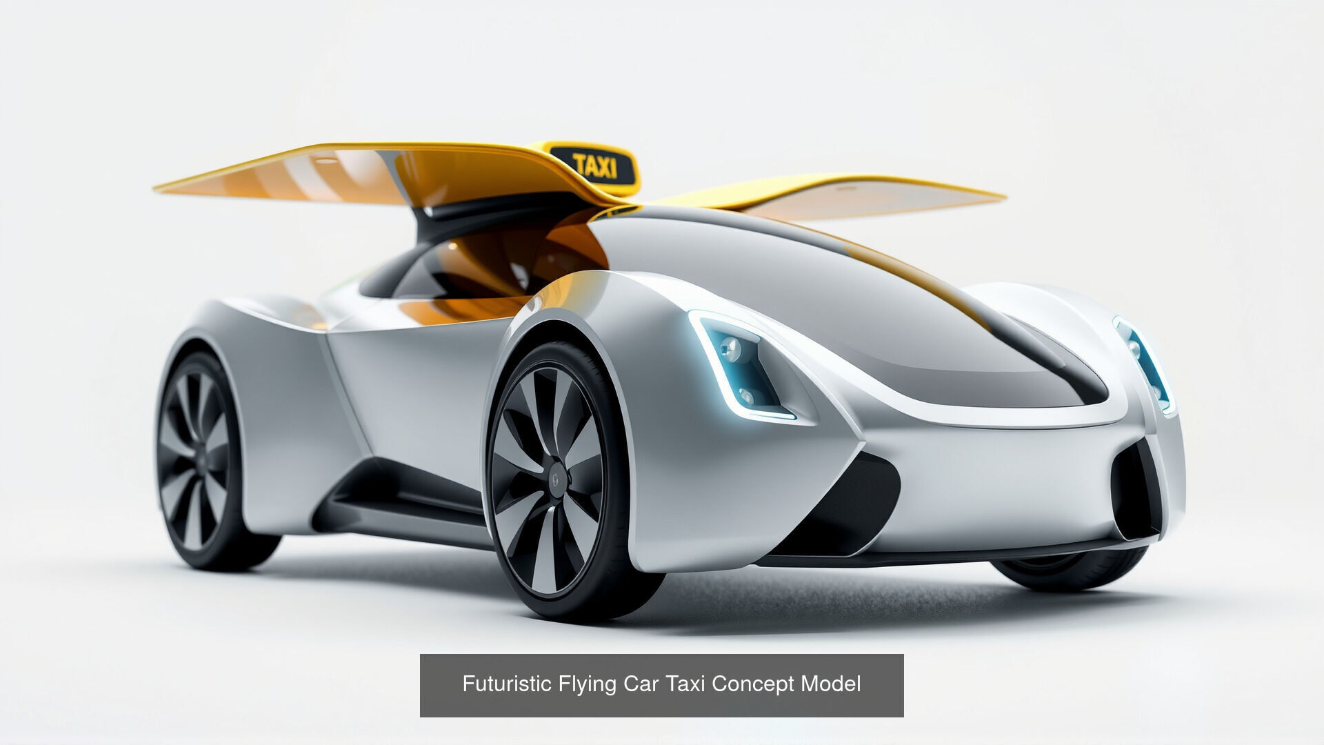 Futuristic Taxi Concepts Pack 3D Model Collection_12