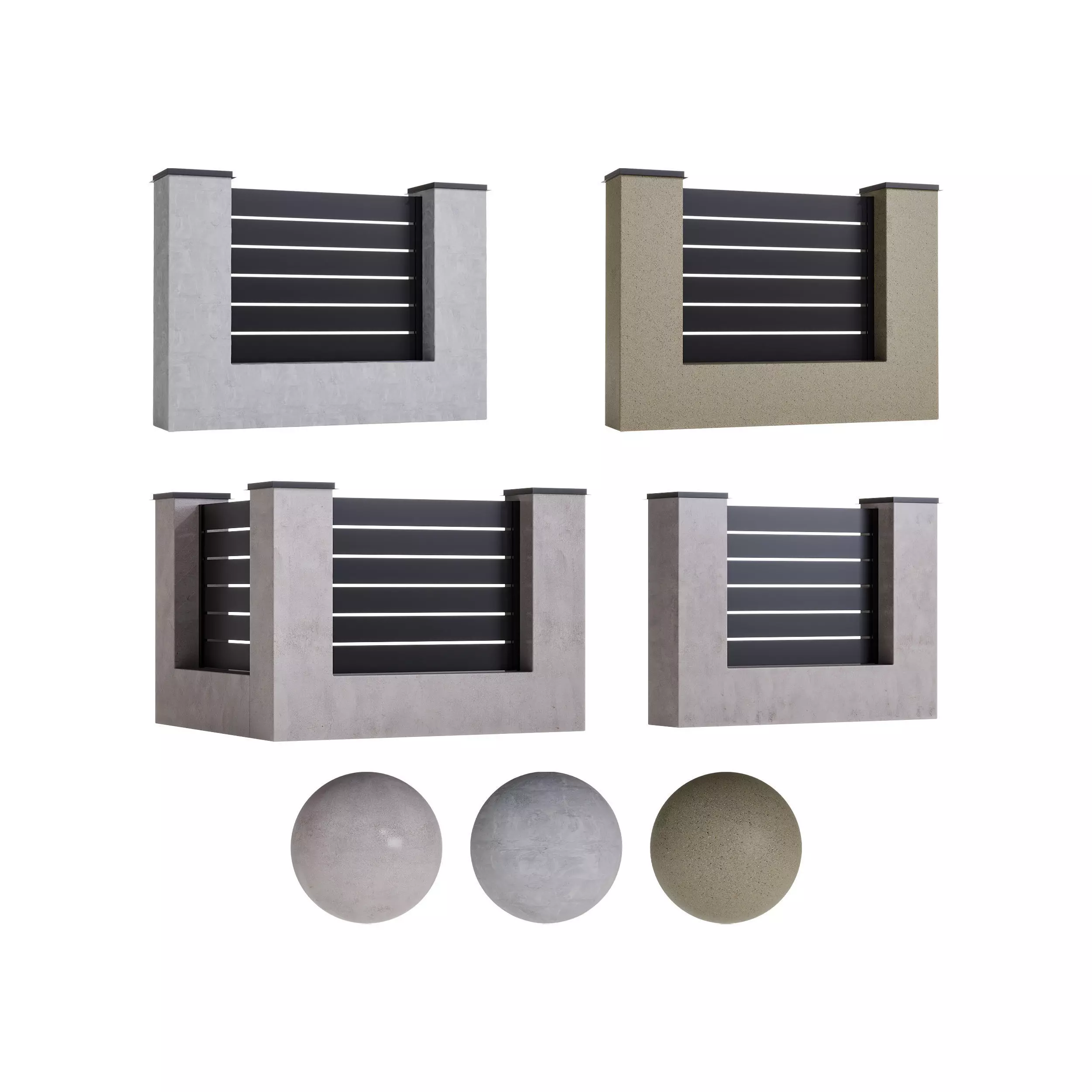 Fencing 43 3D model_0