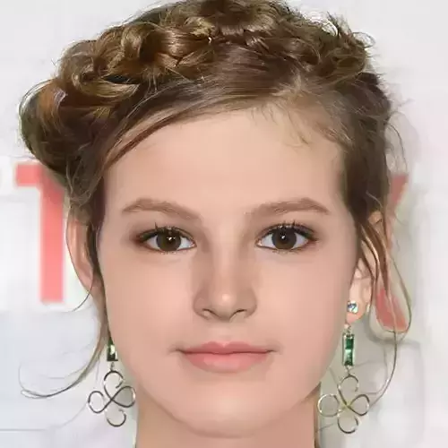 Peyton Kennedy Head - No Hair - Low poly head for game