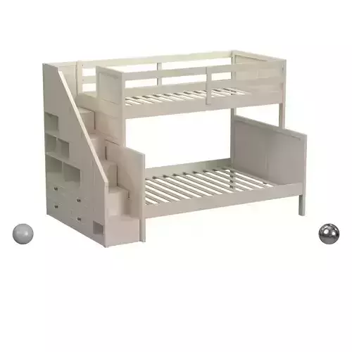 Naples Twin Over Full WSteps Bunk Beds