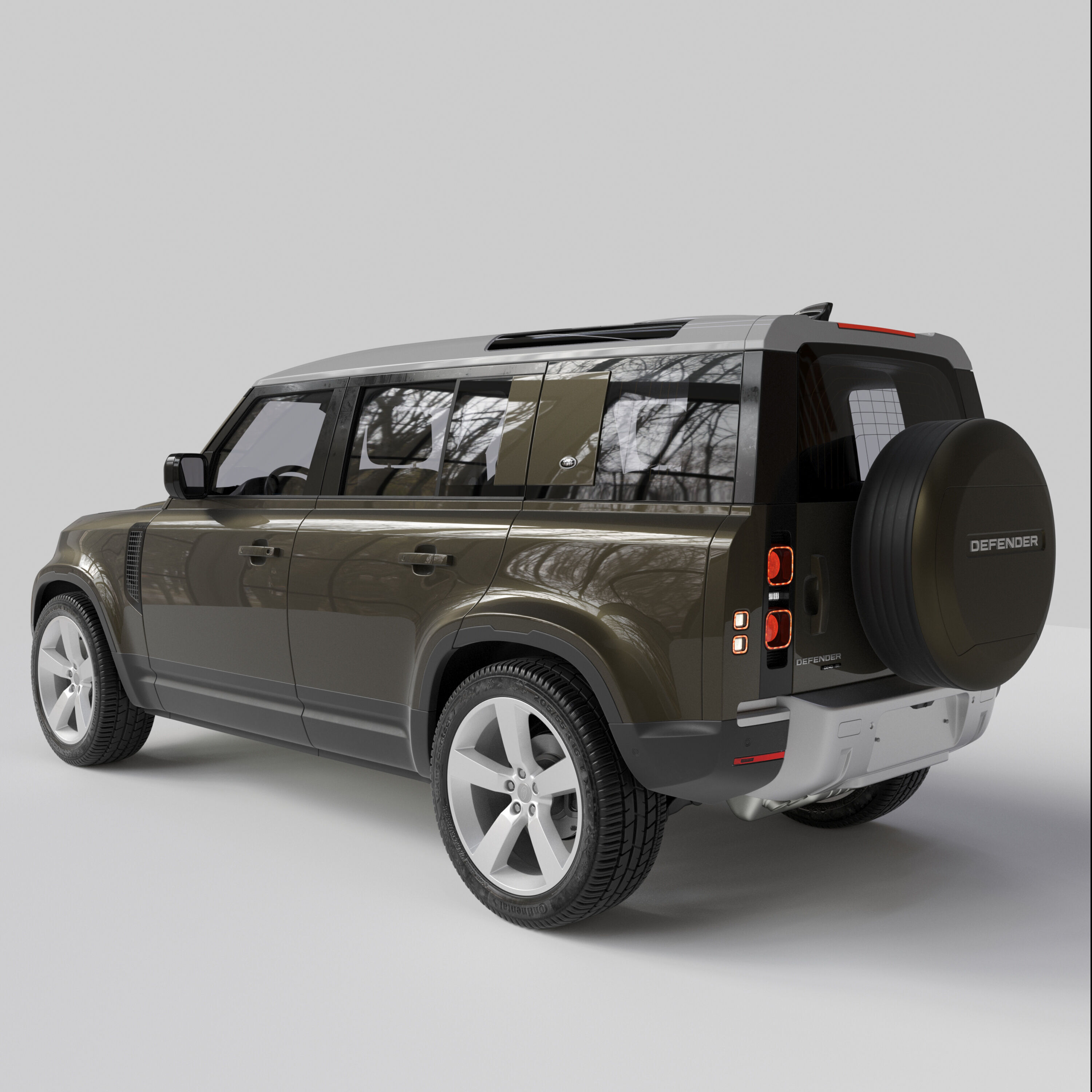 Land Rover Defender2025 3D model_3