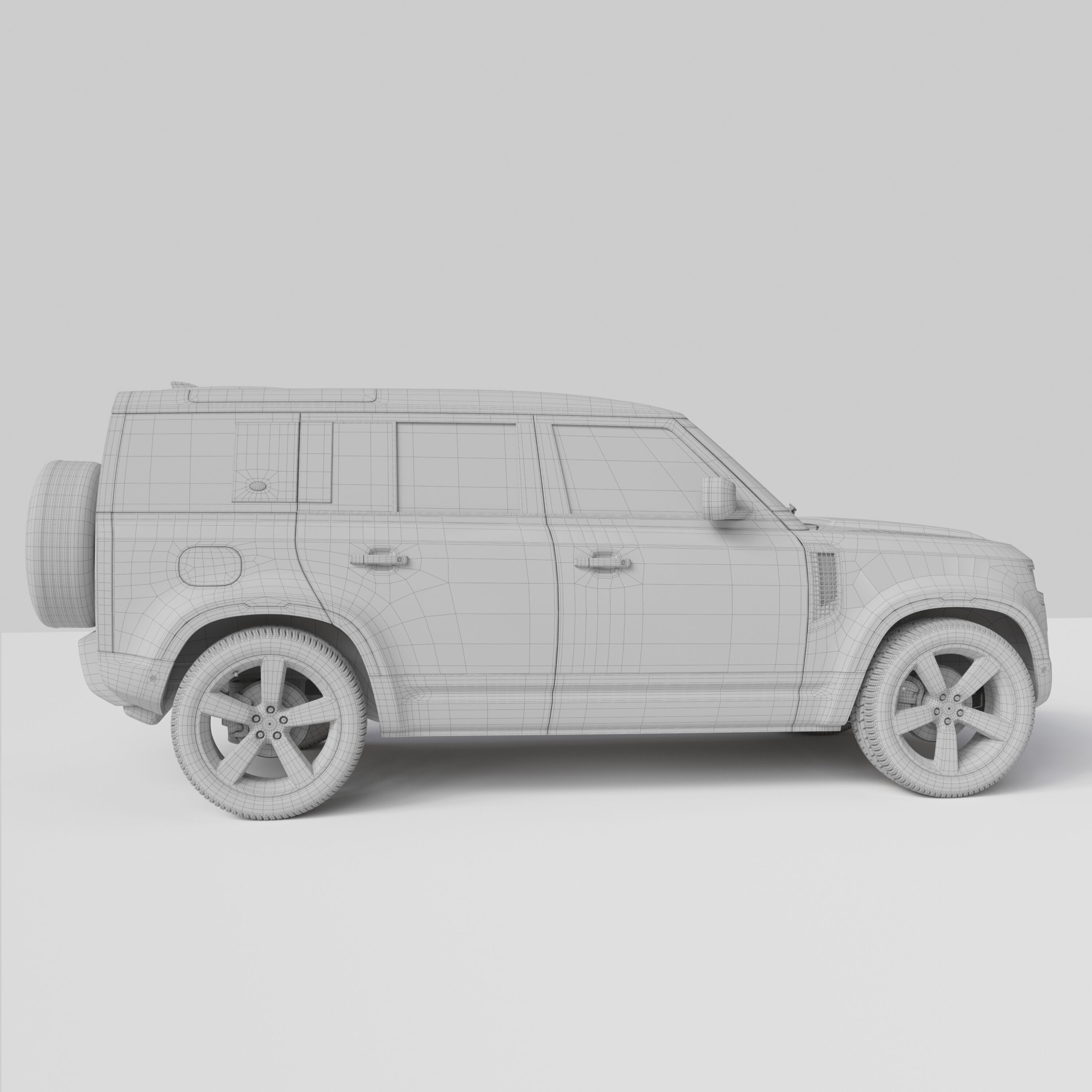 Land Rover Defender2025 3D model_9